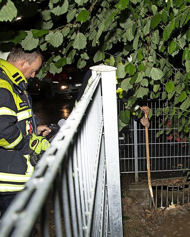 Die Mllheimer Feuerwehr hatte einiges...ei von acht Einstzen am Wochenende.    | Foto: Volker Mnch