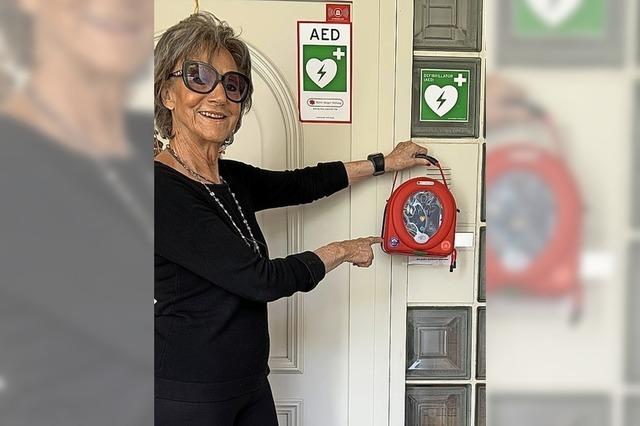 Defibrillator gegen Herztod