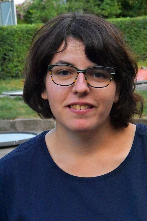 Anna Rümmelin (26), Vorsitzende Bahnengolf Sportverein Inzlingen  | Foto: Kathrin Ganter