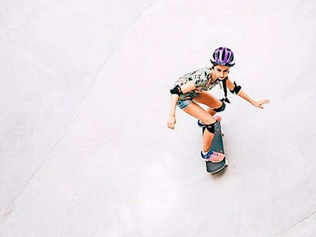 Auf geht&#8217;s, ab geht&#8217;s: Im August knnen Girls and Boys skaten lernen  | Foto: Francesca Amann
