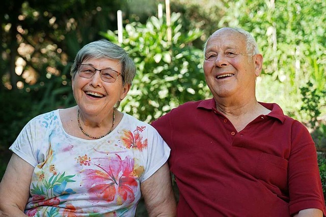 Haben viel ber die Liebe zu erzhlen:...lbach ist  seit 60 Jahren verheiratet. 