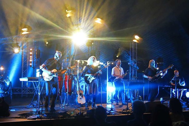 Die Emmendinger Band The Clap spielte ...ern in der Emmendinger Johanneskirche.  | Foto: Georg Vo