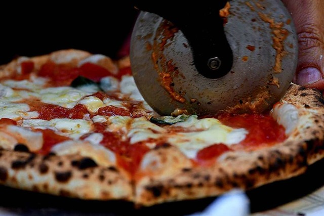 Eine Pizza Margherita  | Foto: TIZIANA FABI