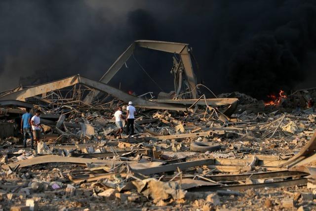 Gewaltige Explosionen erschttern Beirut – Viele Tote und Verletze