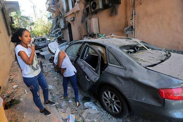 Nach Explosion in Beirut rufen Organisationen zu Spenden auf