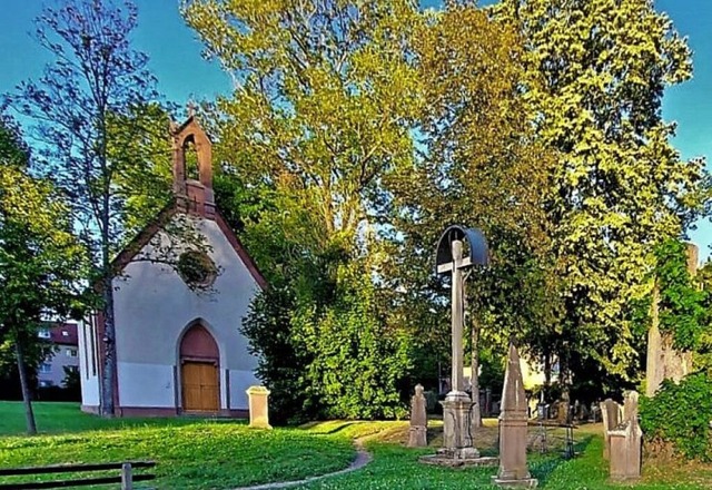 Normalerweise fr die ffentlichkeit n... auf dem Alten Friedhof in Waldkirch.   | Foto: Privat