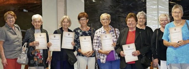 Wohl einmalig in der Geschichte der Sp...chultis, Elisabeth Stratz (von links).  | Foto: Hans-Jrgen Wehrle