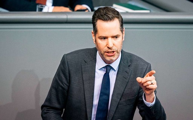 FDP-Fraktionvize Christian Drr will g...r dem Bundesverfassungsgericht klagen.  | Foto: Kay Nietfeld (dpa)