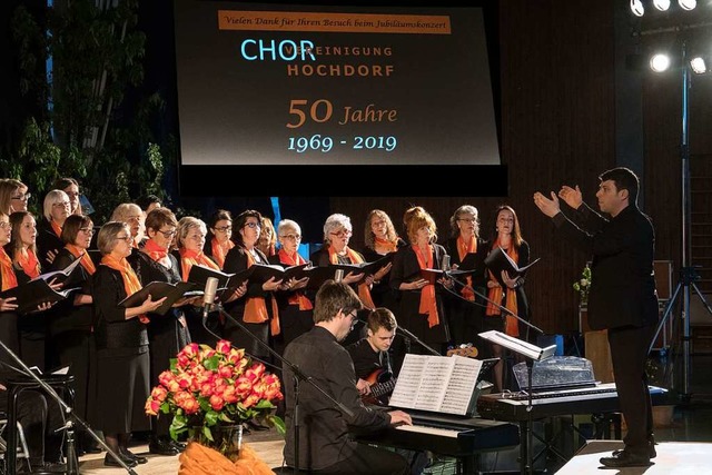 Vergangenes Jahr konnte die Chorverein...hste Auftritt ist noch nicht absehbar.  | Foto: Eberhard Jobst