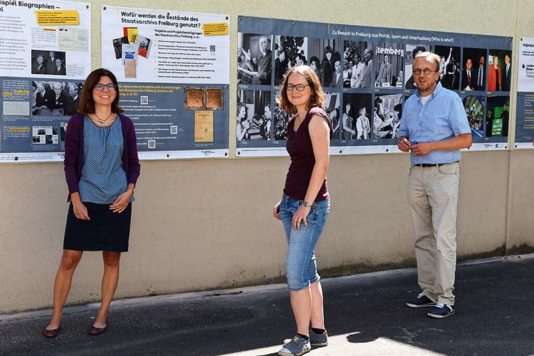Das Staatsarchiv zeigt 200 Jahre Stadtgeschichte im Hinterhof Freiburg Badische Zeitung