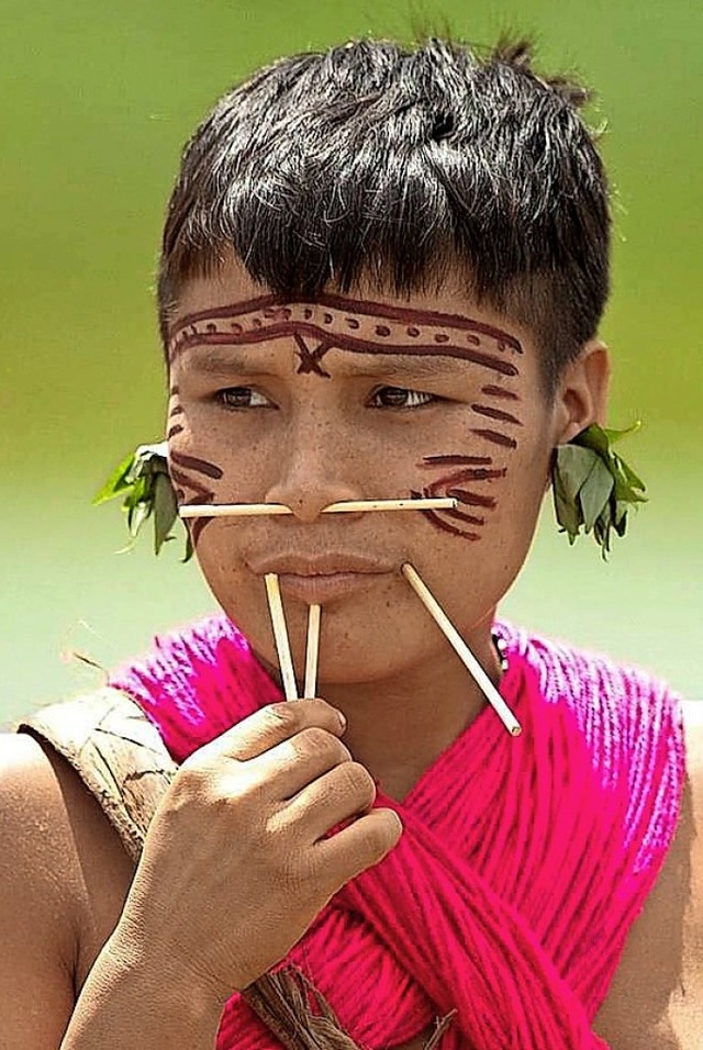 Brasilianische Yanomami  | Foto: Jodson Alves via www.imago-images.de