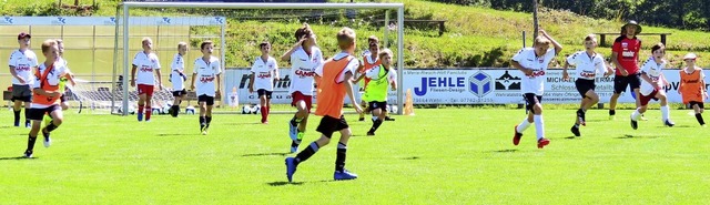 Fuball steht im Mittelpunkt. Die Spvg... so fr drei Tage die Fuballfreizeit.  | Foto: Gerd Leutenecker