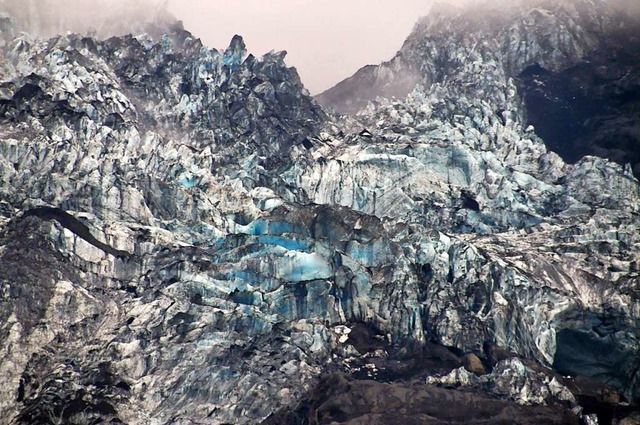 So sah in Island 2010 der Gletscher de...yjafjallajkull nach dem Ausbruch aus.  | Foto: Andrea Schiffner