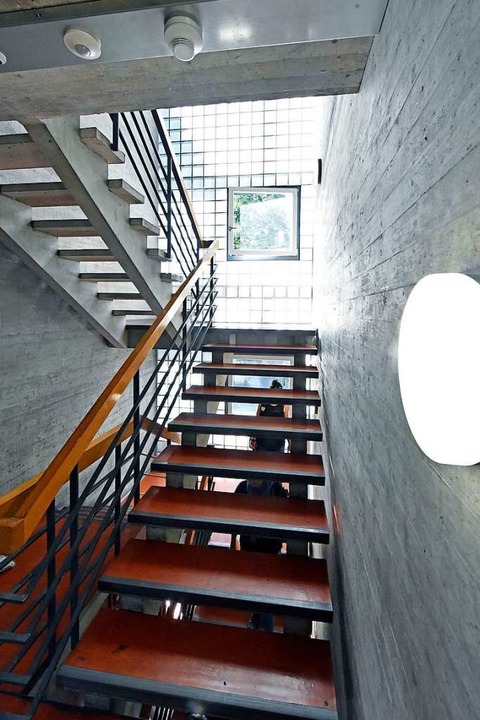 Licht und Linien im Treppenhaus  | Foto: Michael Bamberger