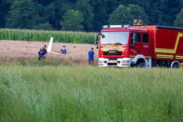 Kleinflieger nach Kollision in Schwaben abgestrzt