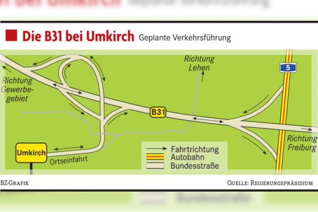 An der B 31 wird jetzt weiter gebaut