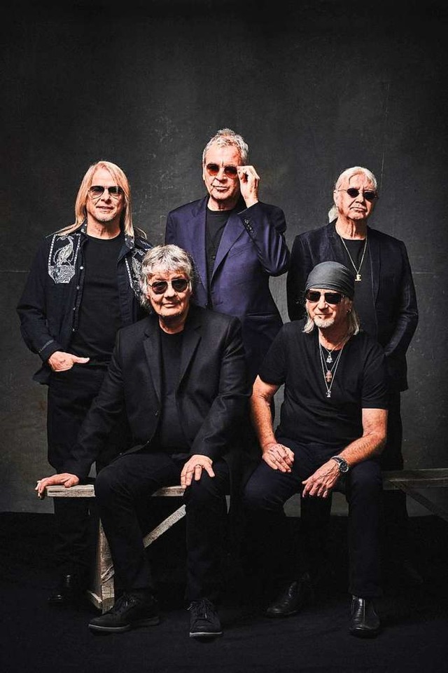 Ergraute Herren, die Rockmusik machen: Deep Purple   | Foto: Ben Wolf