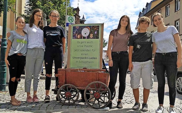 Franka Popp, Svenja Schwald, Sofia Rie...llen einen Unverpackt-Laden erffnen.   | Foto: privat