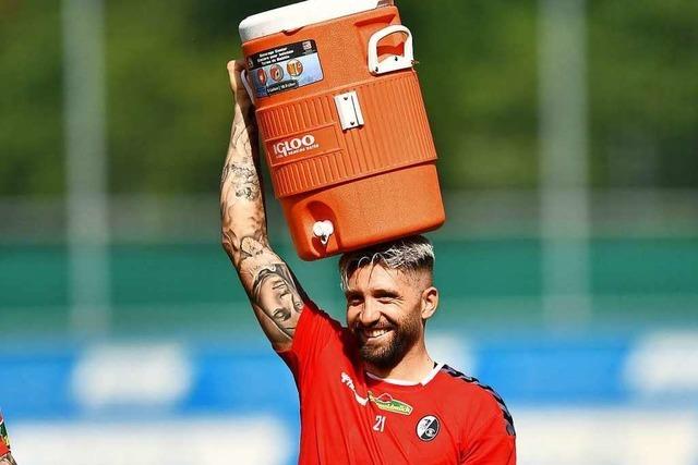 Fotos: Der SC Freiburg startet bei Sommerhitze in die Saisonvorbereitung