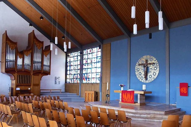 In der evangelischen Kirche in Hinterzarten darf wieder gesungen werden.  | Foto: Peter Stellmach