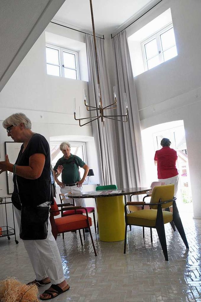Zum &#8222;Tag der Architektur&#8220; ...amilie 2019 schon einmal ihr Wohnhaus.  | Foto: Regine Ounas-Krusel