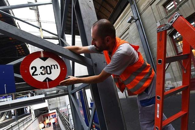 Der Basler Bahnhof SBB wird fit gemacht fr die Zukunft