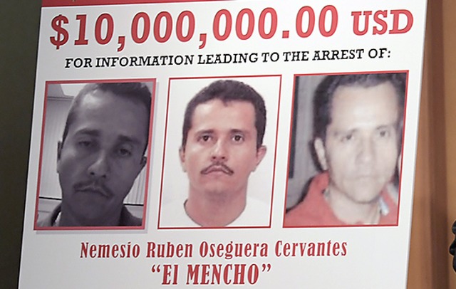 Zehn Millionen Dollar Kopfgeld haben d...on &#8222;El Mencho&#8220; ausgesetzt.  | Foto: Cortesa