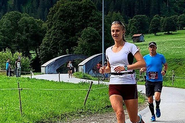 Nachwuchstalent Emma Ladenberger hat die Faszination Berglauf gepackt