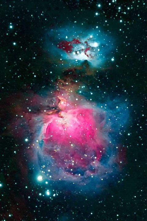 M42, der Orionnebel.  | Foto: Julian Shroff