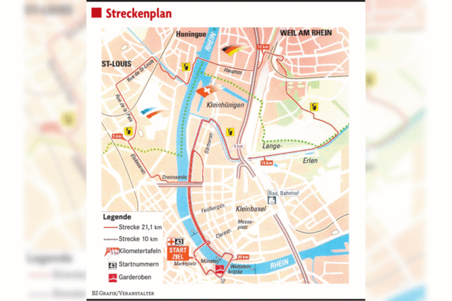 Dreilnderlauf mit neuer Route