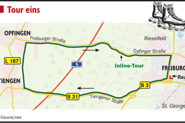 UNTERWEGS AUF ROLLEN: Die Freiburger Feierabendrunde