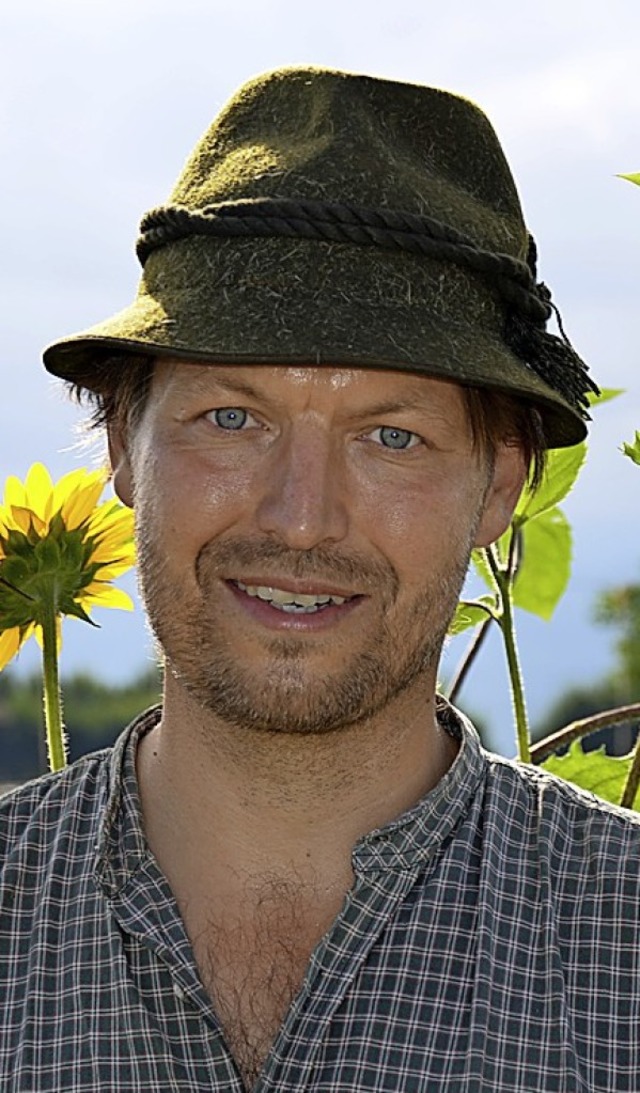 Ein Landwirt mit  Ideen: Michael Seliger aus Bad Krozingen-Tunsel  | Foto: Gabriele Hennicke