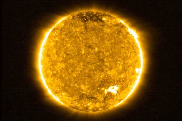 Aufnahme der Sonne vom Solar Orbiter aus.  | Foto: ESA