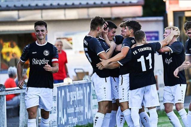 Der FC Teningen wirft den Oberligisten FV Lrrach-Brombach aus dem Pokal