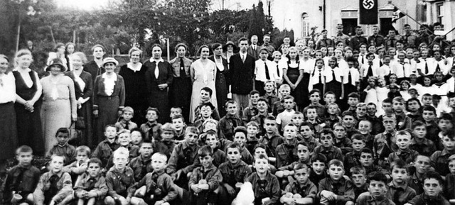 Jungvolk, Nationalsozialistische Fraue...tscher Mdel im Jahr 1934 in Sckingen  | Foto: Stadtarchiv Bad Sckingen