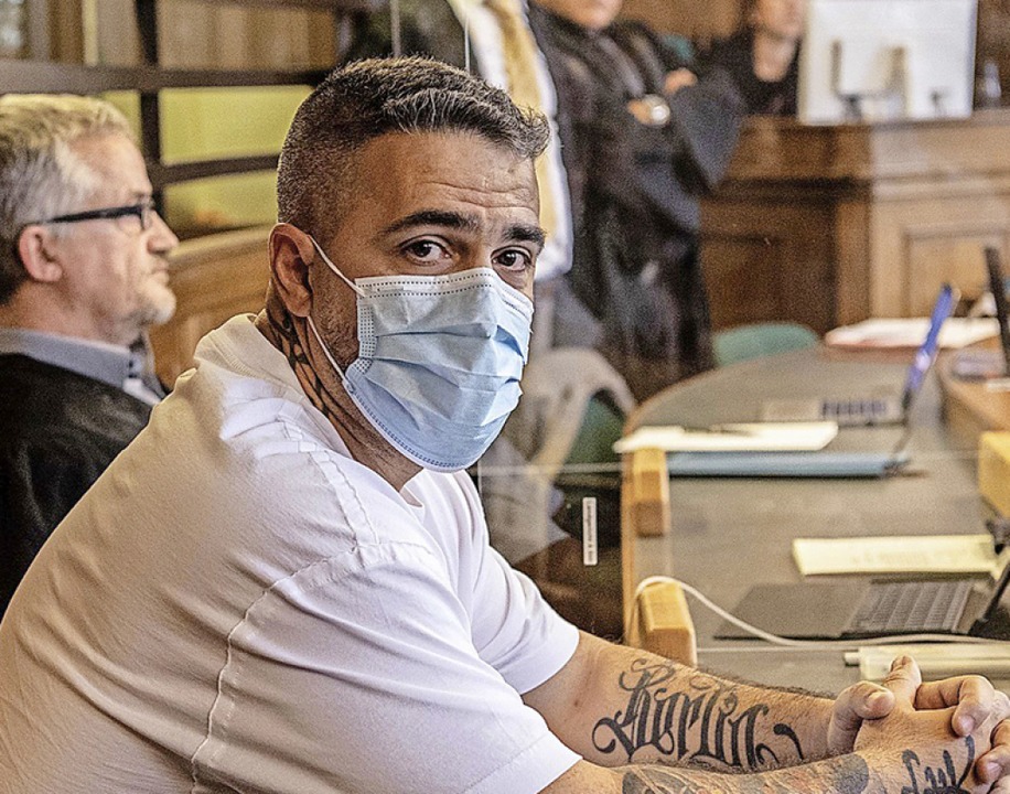 Rapper Bushido im  Berliner Landgericht  | Foto: PAUL ZINKEN (AFP)