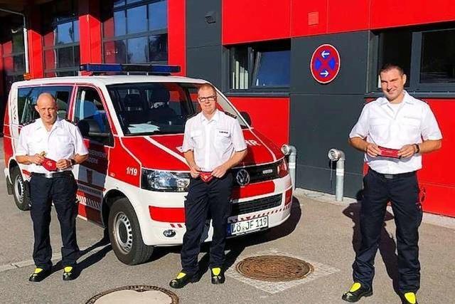 Feuerwehrleute aus Kandern helfen bei Waldbränden in Portugal