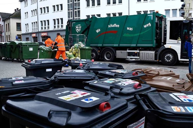 Im Mlltrennen ist Freiburg sehr gut.  | Foto: Thomas Kunz