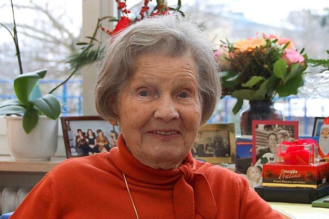 Frieda King wurde 93 Jahre alt.  | Foto: Ralf Staub