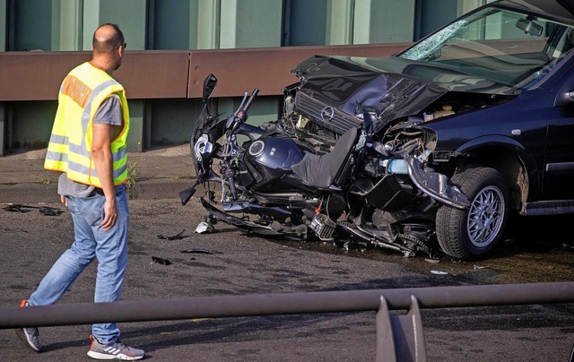 Der Tter, ein 30-jhriger Iraker, hat... gezielt auf Motorradfahrer abgesehen.  | Foto: ODD ANDERSEN (AFP)