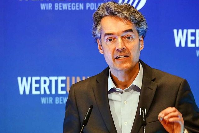 Alexander Mitsch, Bundeschef der Werte...s, Geld an die AfD gespendet zu haben.  | Foto: Christoph Schmidt (dpa)