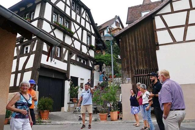 Fotos: BZ-Leser erkunden den historischen Ortskern von Istein