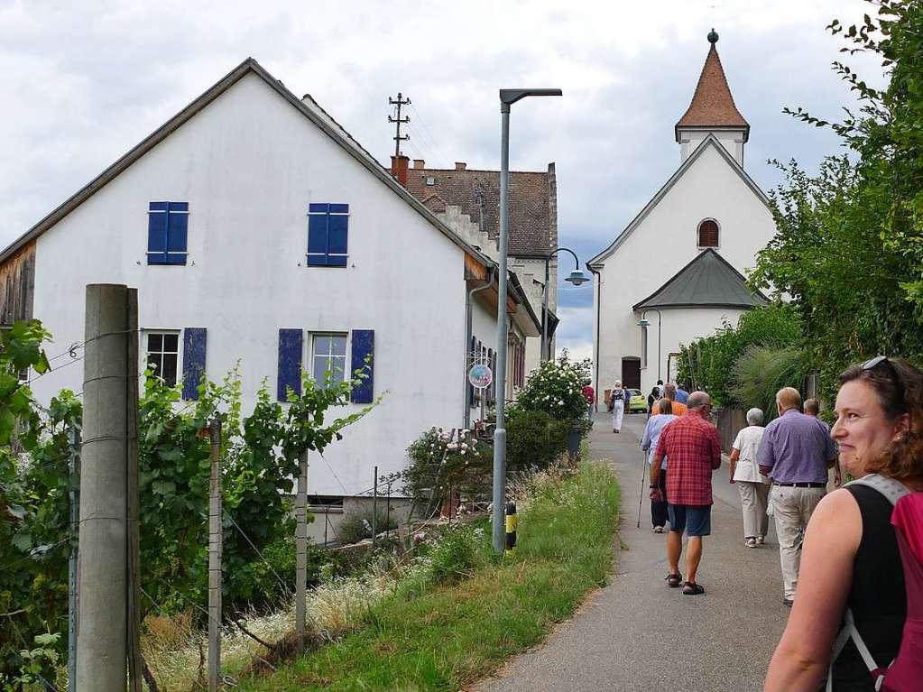 Ortsrundgang mit Altortsvorsteher Franz Kiefer