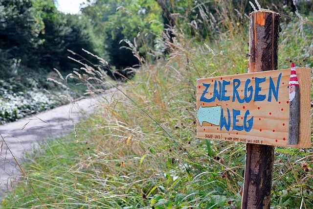 Der Zwergenweg ist zwei Kilometer lang.  | Foto: Sophia Hesser