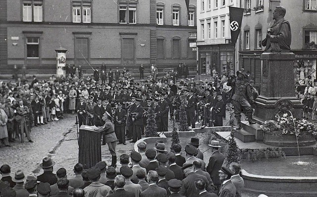 Wer Sckingen als Gast bereiste, konnt... Scheffelbste konnte gerettet werden.  | Foto: Stadtarchiv Bad Sckingen