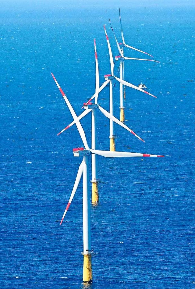 Windrder in der Nordsee  | Foto: Christian Charisius