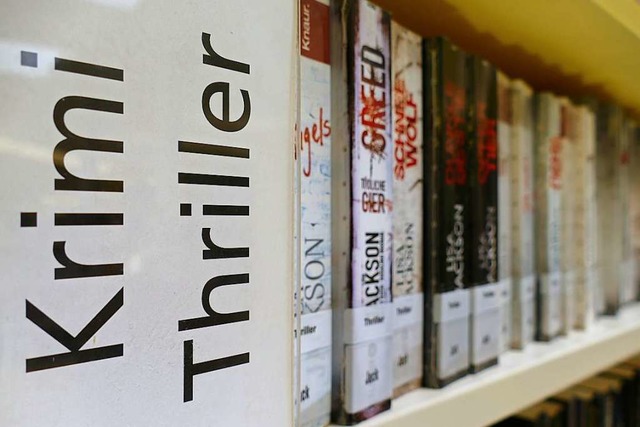 Krimis und Thriller sind sehr beliebt bei den Lesern.  | Foto: Nina Witwicki