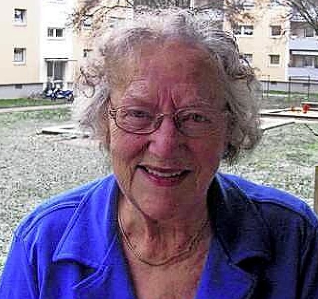 Gertrud Scheer ist mit 82 Jahren gestorben.   | Foto: privat