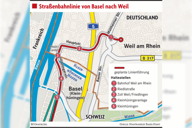 Basel forciert Tramverlängerung