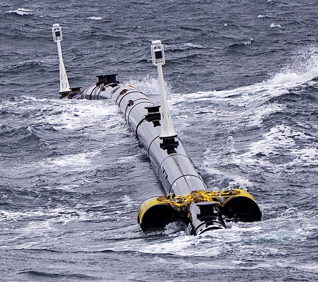 Das Reinigungssystem Ocean Cleanup   | Foto: - (dpa)